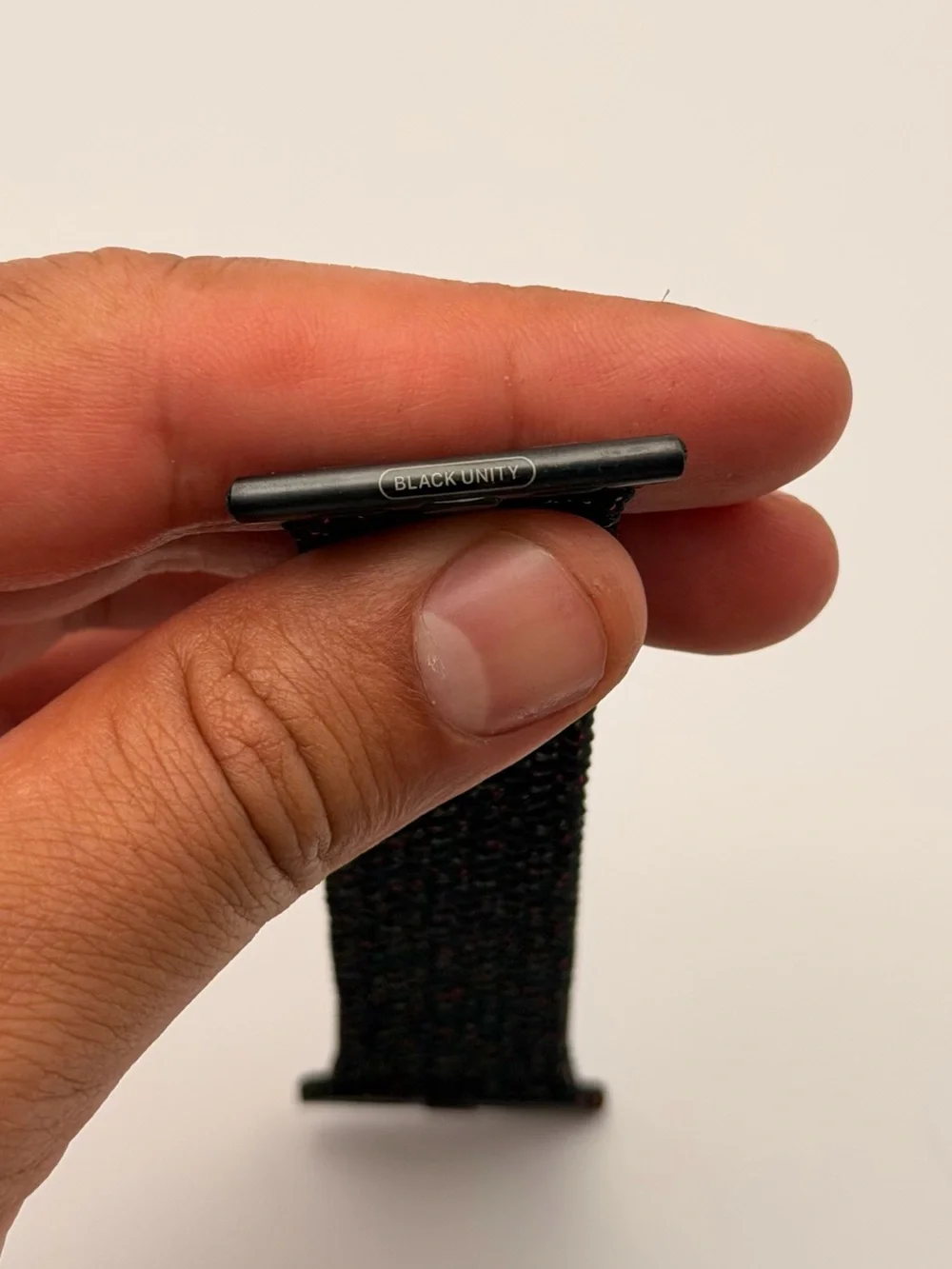 Apple Watch Black Unity Braided Solo Loop Band For 42/44/46/49mm, Very Good